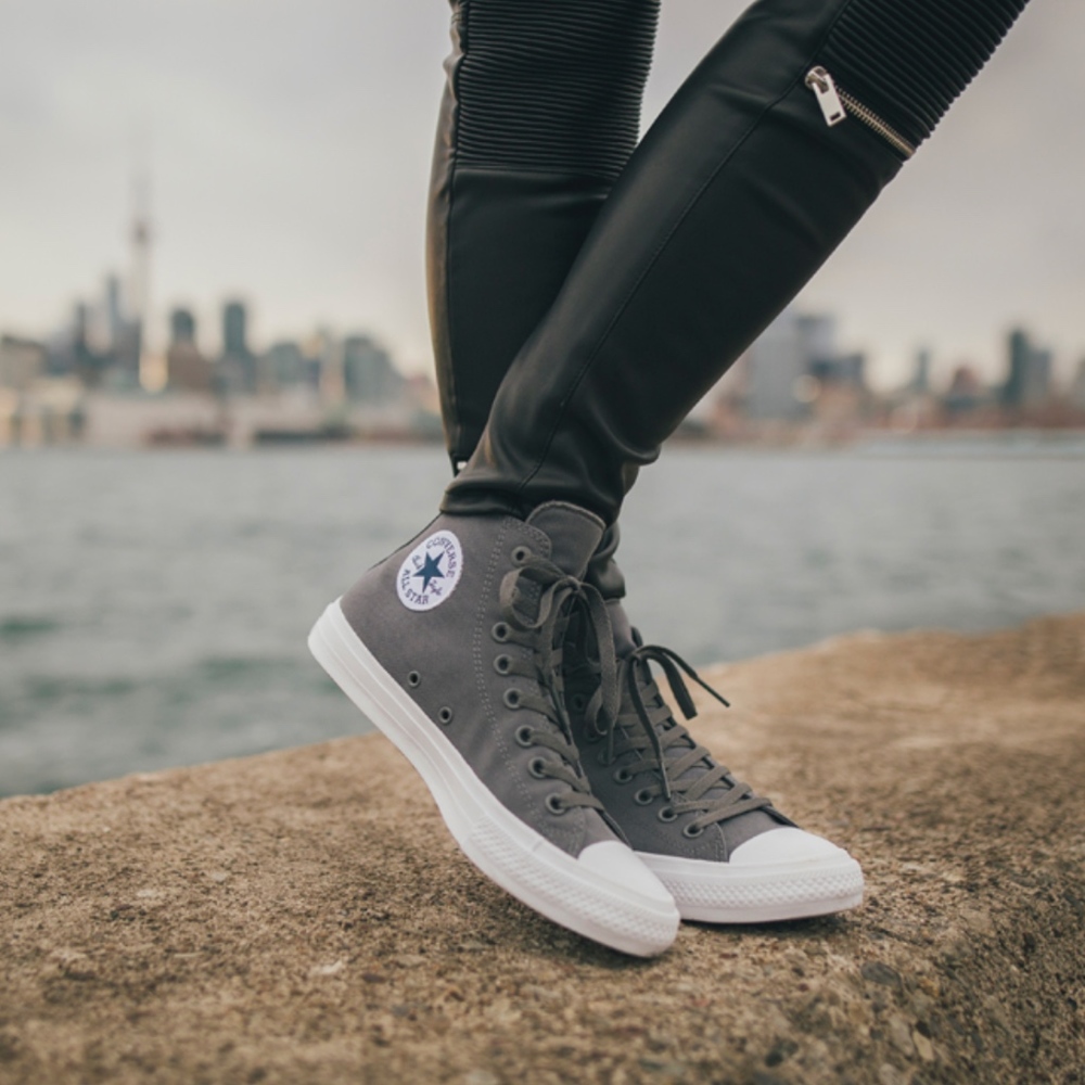 NWT Converse Chuck II 2 Hi Top Nike Lunarlon
